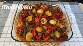 ✅ Enfes Bir Akşam Yemeği Tarifi 😍 Fırında Sebzeli Et Kebabı Tarifi 💯